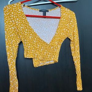 wrap around crop top